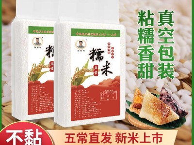 五常粘米5/10斤真空装新粳米酿酒江
